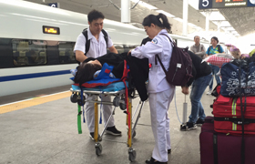 湛江市机场、火车站急救转院